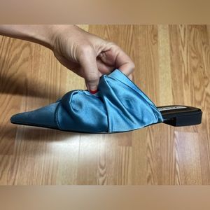 Satin mules Zara
